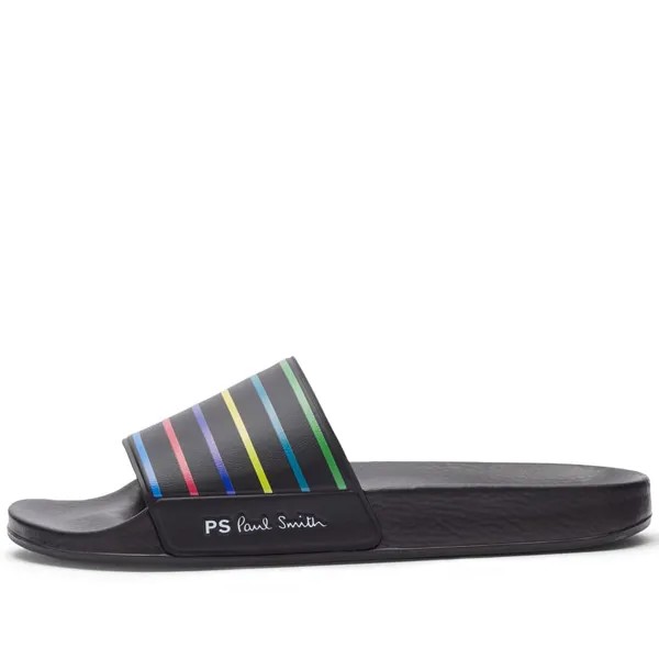 Шлепанцы Paul Smith Nyro Black Stripe Pool Slide