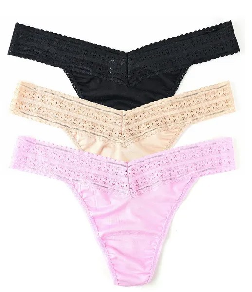 Трусики Hanky ​​Panky DreamEase Original с высокой посадкой, 3 шт. Hanky Panky, мультиколор