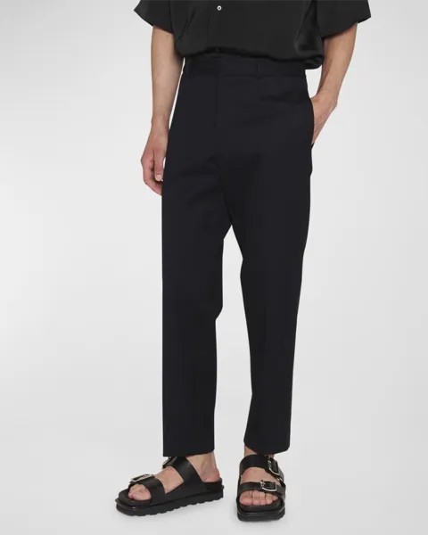 Мужские хлопковые брюки с эластичной резинкой на спине Jil Sander