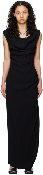Черное платье макси Джинни Vivienne Westwood