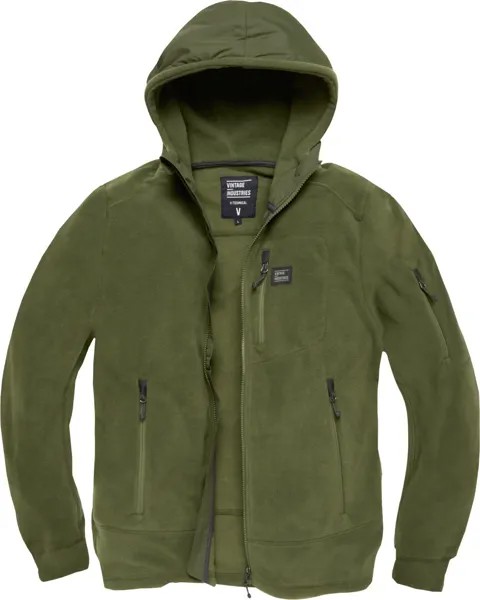 Куртка Vintage Industries Lanford Polar Fleece, оливковая