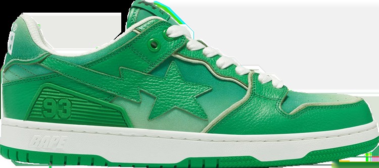 Кроссовки Sk8 Sta #4 'Green Gradient', зеленый