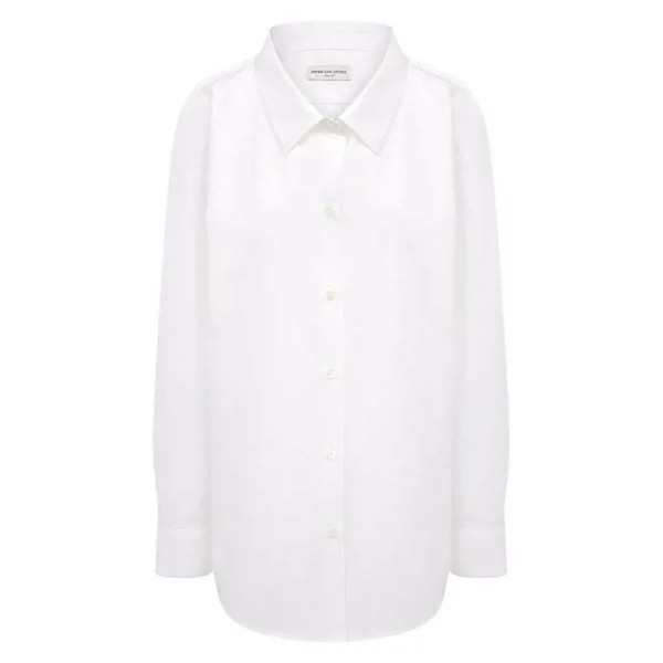 Хлопковая рубашка Dries Van Noten
