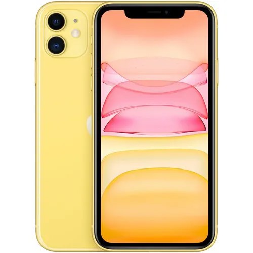 Смартфон Apple iPhone 11 128 ГБ RU, желтый, Slimbox