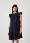 Платье из джерси OLMLOUISA FRILL KNEE DRESS Only Maternity, темно-синий