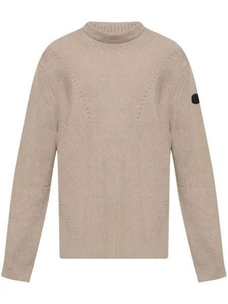 Moncler джемпер с логотипом, нейтральный цвет