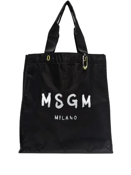 MSGM сумка-тоут с логотипом