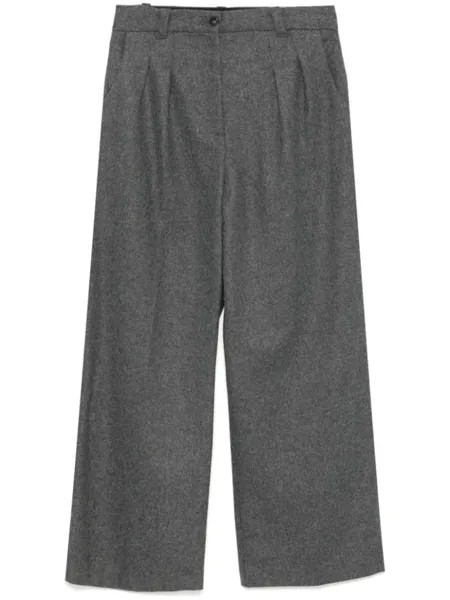 A.P.C. брюки прямого кроя, серый