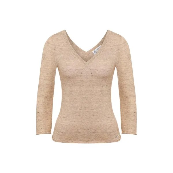 Пуловер из смеси льна и хлопка Il Borgo Cashmere