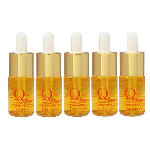 Deoproce Coenzyme Q10 Firming Ampoule Сыворотка ампульная для лица с коэнзимом, 10 мл (5 шт.)