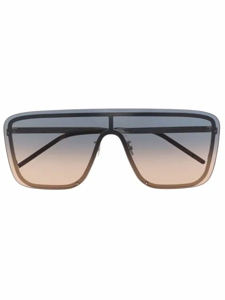 Saint Laurent Eyewear солнцезащитные очки-маска SL364
