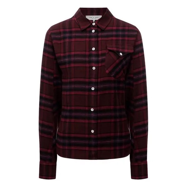Рубашка из вискозы и хлопка Rag&Bone