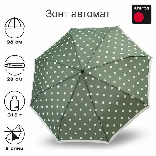 Зонт Knirps, зеленый