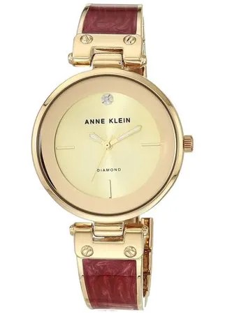 Наручные часы ANNE KLEIN 102171, золотой, бордовый