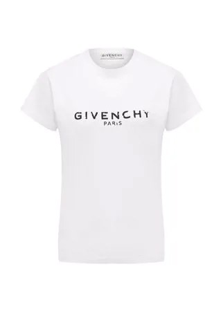 Хлопковая футболка Givenchy