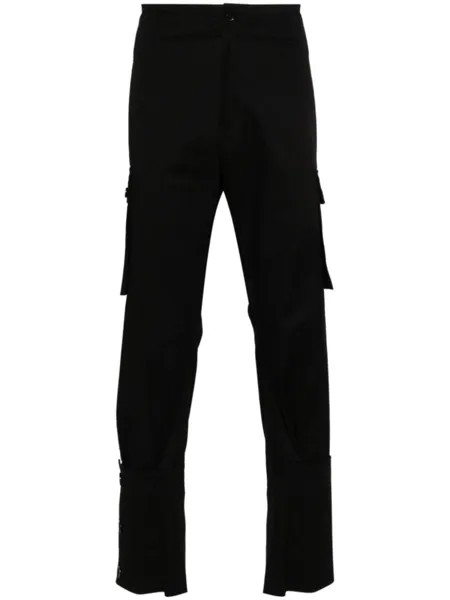 Yohji Yamamoto зауженные брюки карго, черный