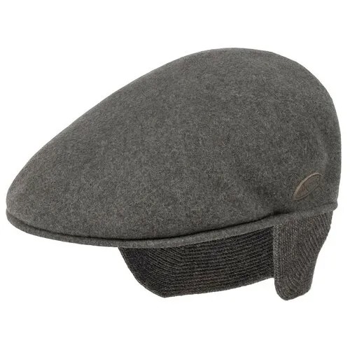Кепка KANGOL арт. 0238KG Wool 504 Earlap (серый), размер 59
