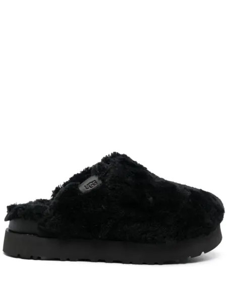 UGG слиперы Fuzz Sugar Slide, черный