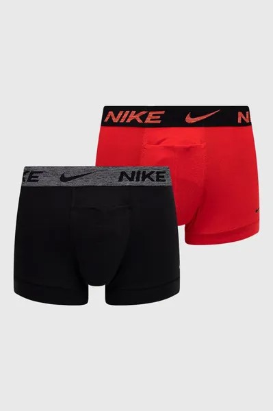 Боксеры (2 пары) Nike, красный