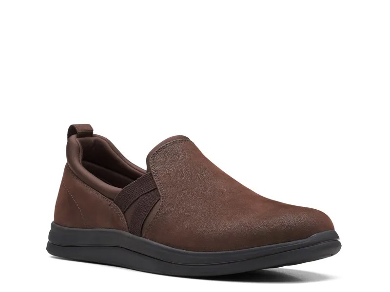 Слипоны Cloudsteppers Breeze Bali Clarks, темно-коричневый