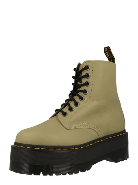 Ботильоны на шнуровке Dr. Martens Pascal Max, оливковое