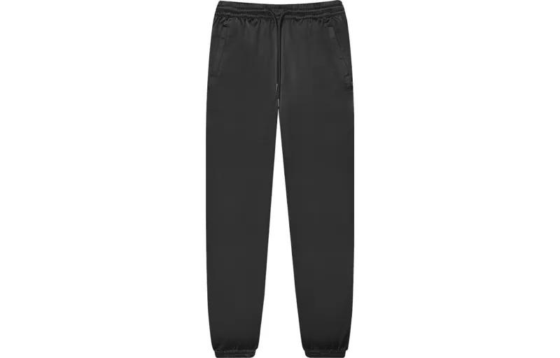 Трикотажные спортивные штаны женские, цвет черный как смоль Fila