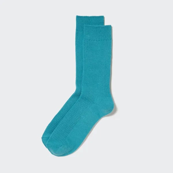 Цветные носки UNIQLO, зеленый