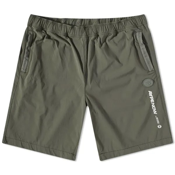 Нейлоновые шорты с логотипом AAPE Now
