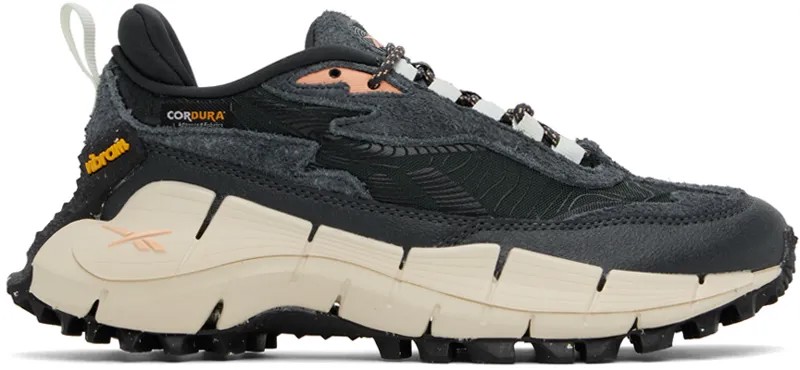 Черные кроссовки Zig Kinetica 2.5 Edge Reebok Classics