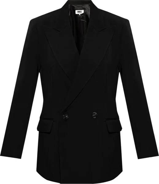 Блейзер MM6 Maison Margiela Blazer 'Black', черный