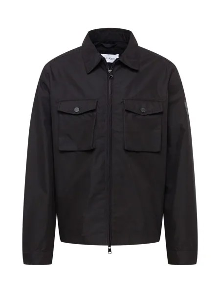 Межсезонная куртка Calvin Klein, черный