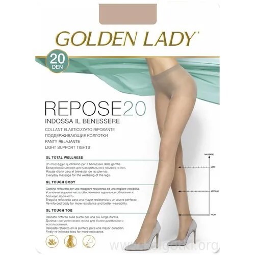 Голден Леди (Golden Lady). Колготки Repose 20 camoscio 2.