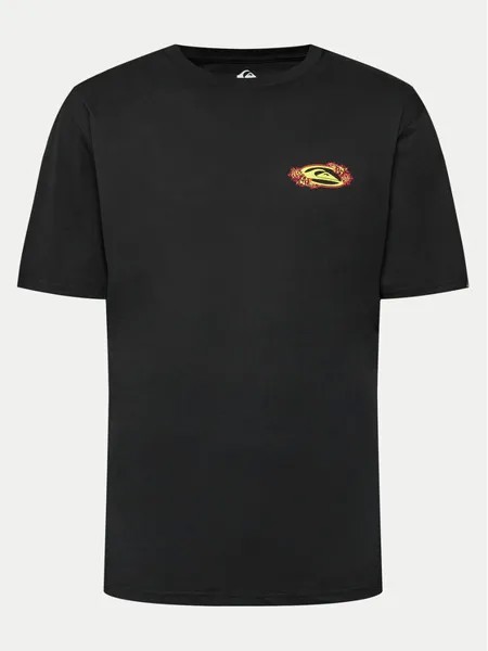 Футболка стандартного кроя Quiksilver, черный