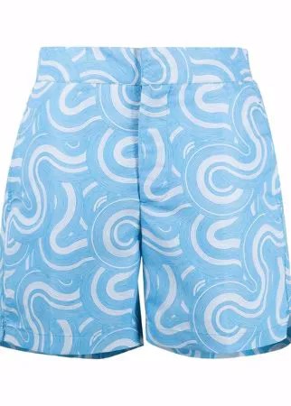 Frescobol Carioca плавки-шорты с эластичным поясом