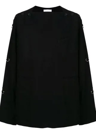 Takahiromiyashita The Soloist джемпер с пуговицами на плече
