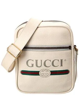 Женская кожаная сумка через плечо Gucci Vintage Logo