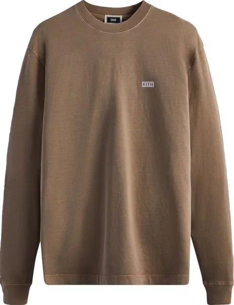 Лонгслив Kith Long-Sleeve Lax Tee 'Molecule', загар