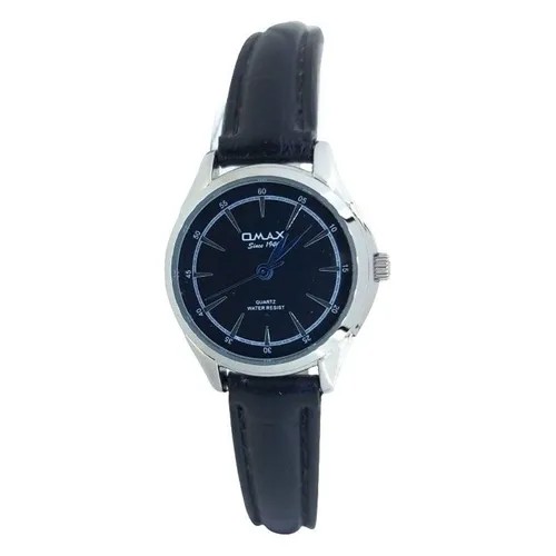 Наручные часы OMAX Часы наручные женские Omax 00SC8126IB12 Гарантия 1 год, серебряный, черный