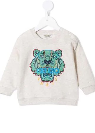 Kenzo Kids толстовка с вышитым логотипом