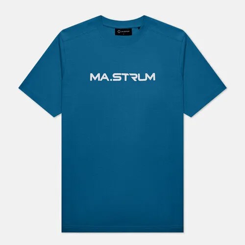 Футболка MA.Strum, хлопок, размер m, синий