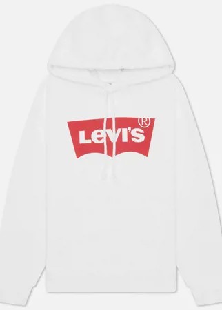 Женская толстовка Levi's Graphic Standard New Logo Hoodie, цвет белый, размер M