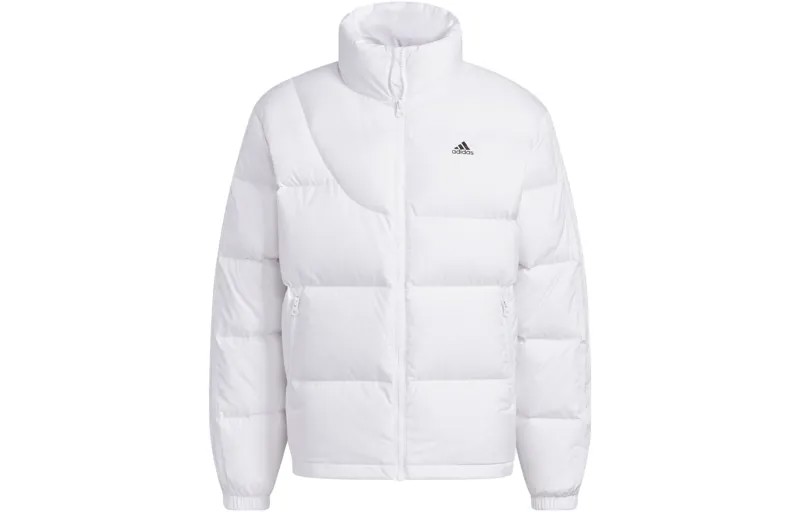 Пуховик унисекс белый Adidas, белый