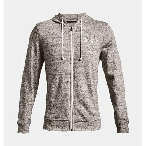 Толстовка спортивная Under Armour Rival Terry Full-Zip, размер L, , onyx white - 112
