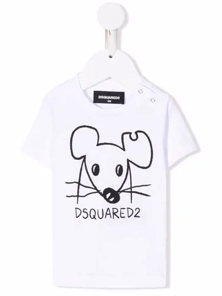 Dsquared2 Kids футболка Mouse с логотипом