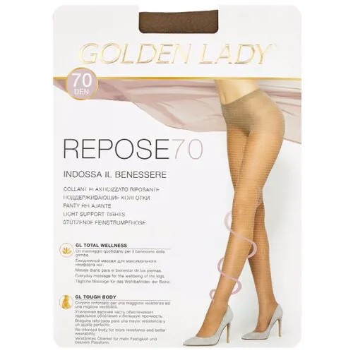 Колготки Golden Lady Repose 70 den, размер 3-M, daino (бежевый)