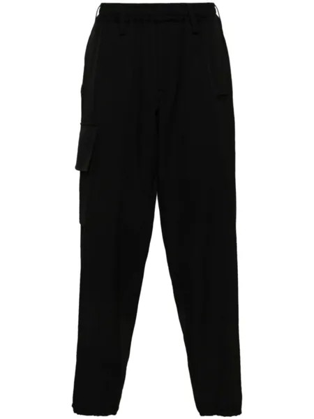 Yohji Yamamoto шерстяные брюки, черный