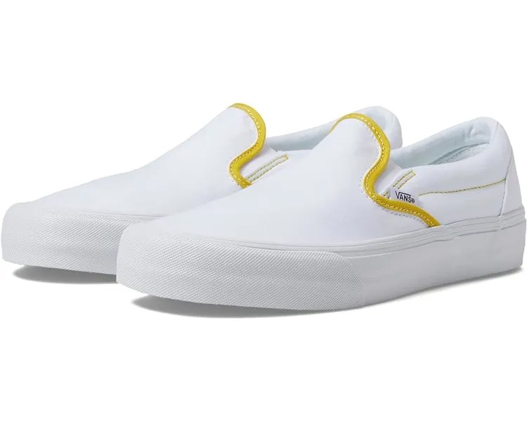 Кроссовки Vans Slip-On VR3, цвет Pop Yellow/True White