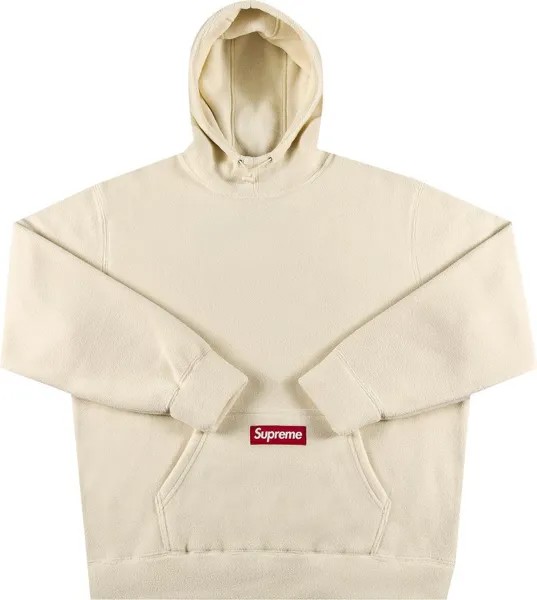 Толстовка Supreme Polartec Hooded Sweatshirt 'Natural', кремовый