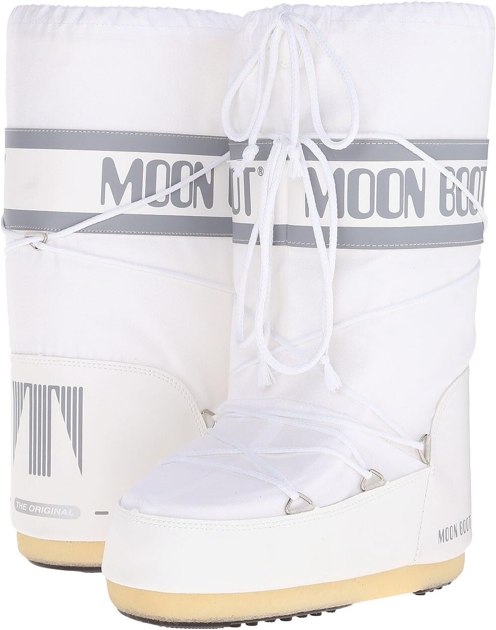 Ботинки MOON BOOT Moon Boot Nylon, белый