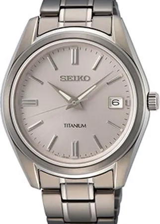 Японские наручные  мужские часы Seiko SUR369P1. Коллекция Discover More